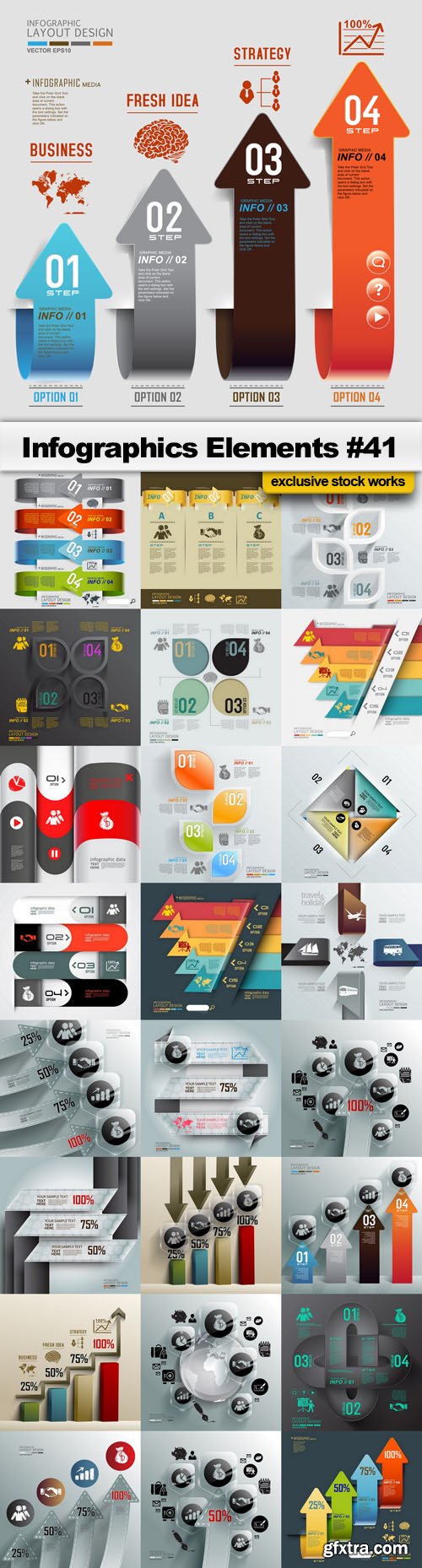 Infographics Elements #41 - 25 EPS