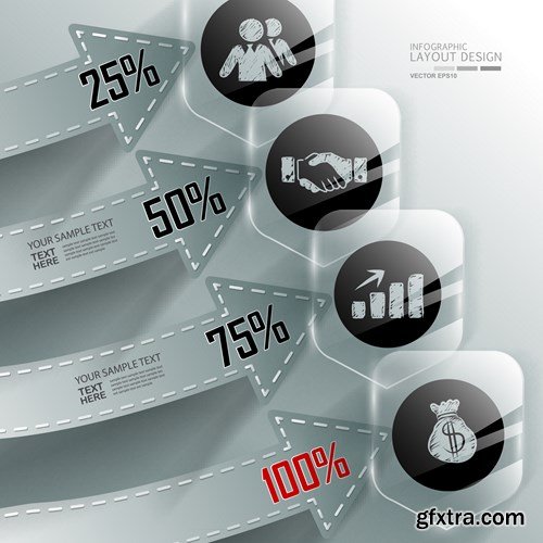 Infographics Elements #41 - 25 EPS