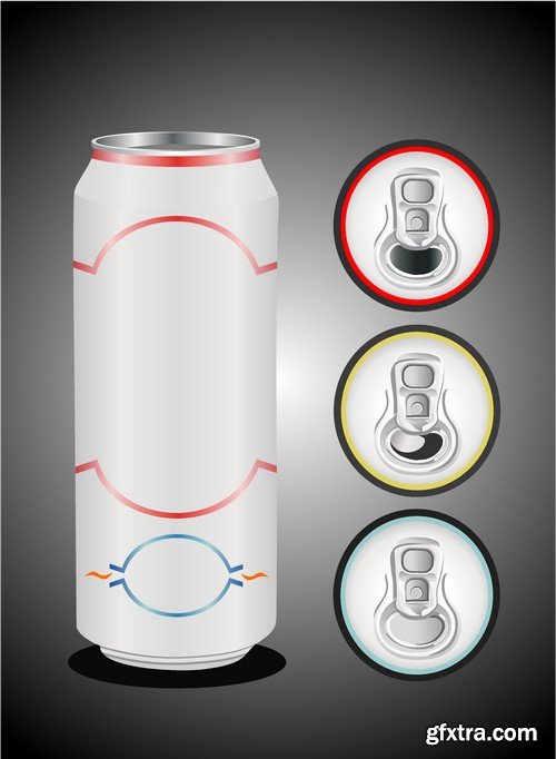 Stock Vectors - Soda, fizzy water, lemonade, 25xEPS