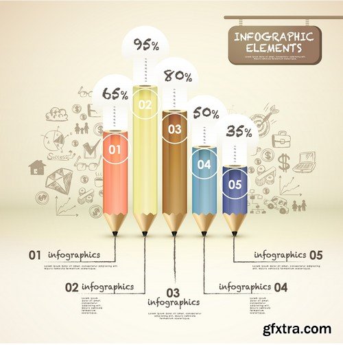 Stock Vectors - Idea 15, 25xEPS