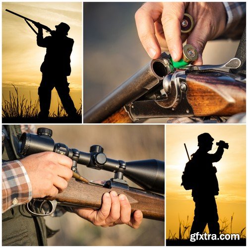 Stock Photos - Hunting, 25xJPG