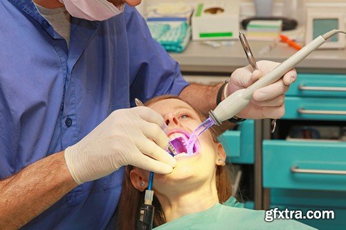 Stock Photos - Dentist, 25xJPG