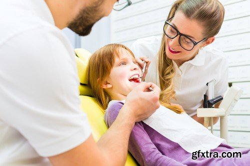 Stock Photos - Dentist, 25xJPG