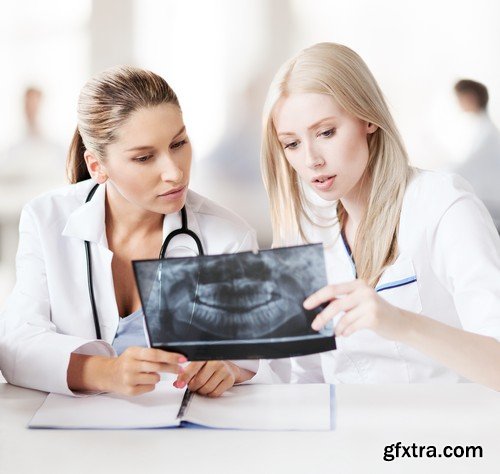 Stock Photos - Dentist, 25xJPG