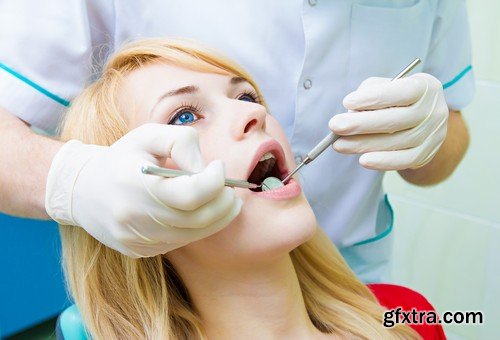 Stock Photos - Dentist, 25xJPG