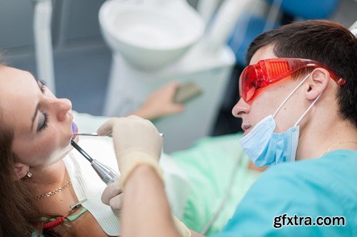 Stock Photos - Dentist, 25xJPG