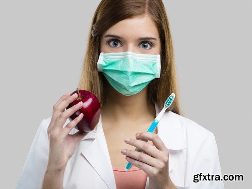 Stock Photos - Dentist, 25xJPG