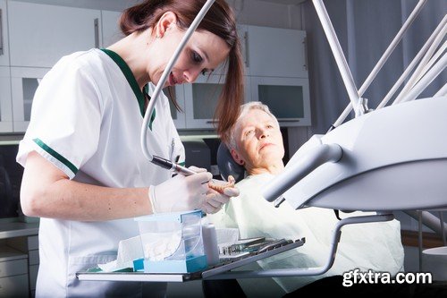 Stock Photos - Dentist, 25xJPG