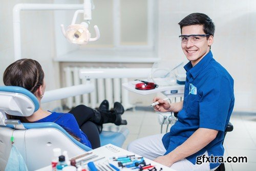 Stock Photos - Dentist, 25xJPG