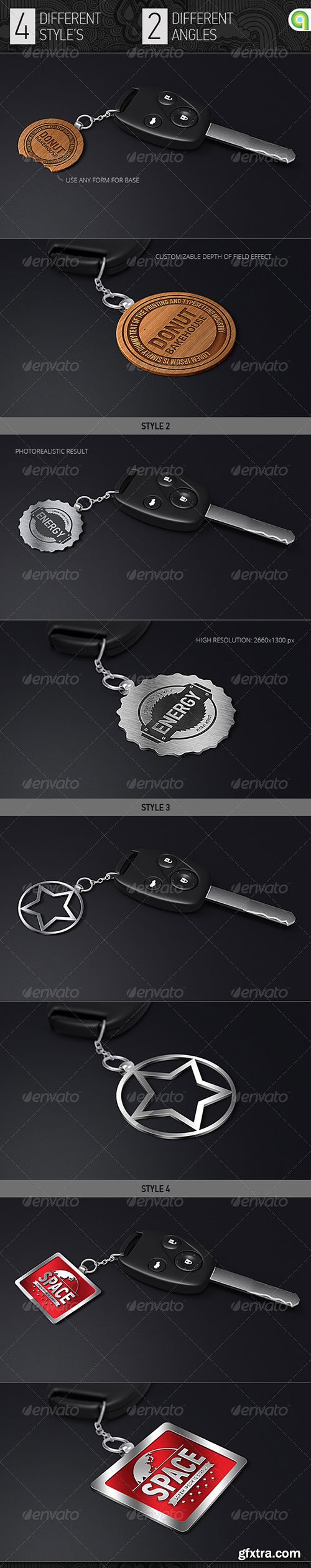 GraphicRiver - Logo Mock-Up | Key Trinket 7609738