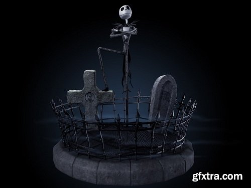 Simply Lightwave - Jack Skellington Scene and Character Study