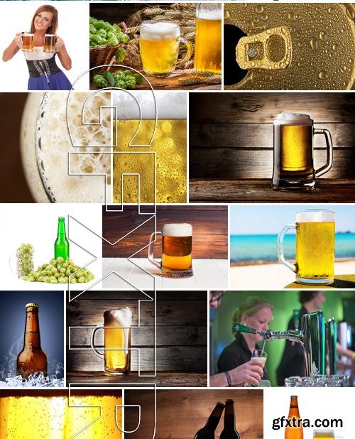 Stock Photos - Beer 2, 25xJPG