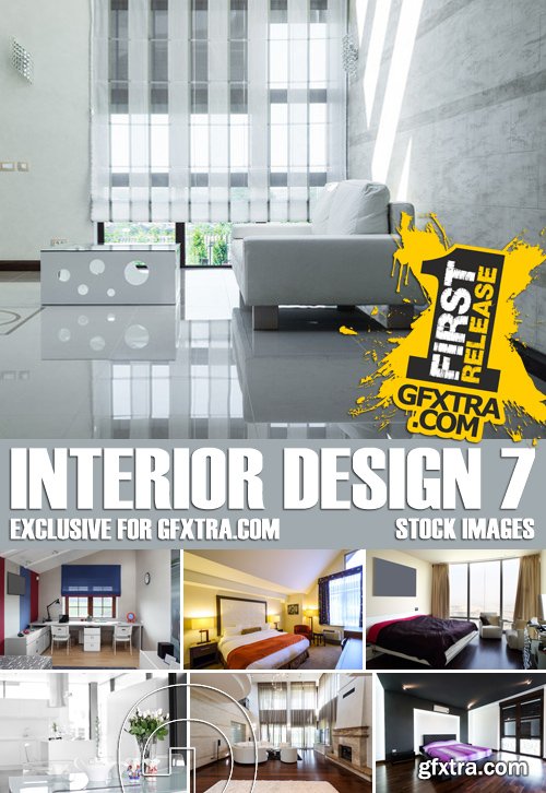 Stock Photos - Interior Design 7, 25xJPG