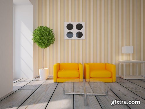 Stock Photos - Interior Design 7, 25xJPG