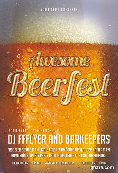 Awesome Beerfest Flyer Template