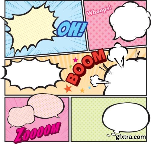 Comics Templates - 14x EPS