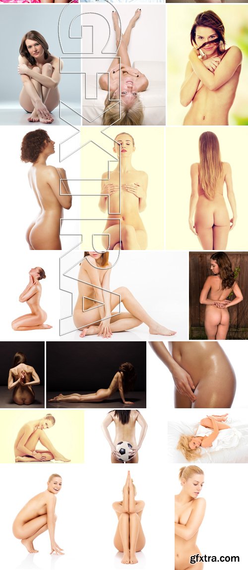 Stock Photos - Naked girls, 25xJPG