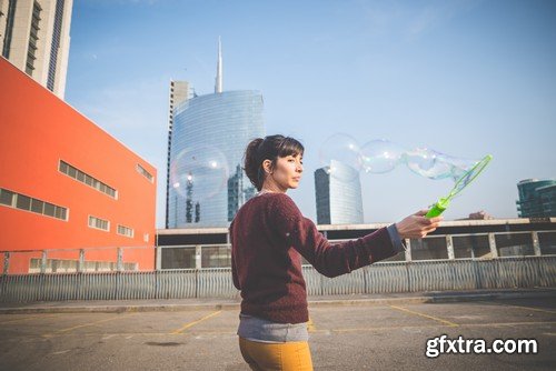 Stock Photos - Bubble blower, 25xJPG