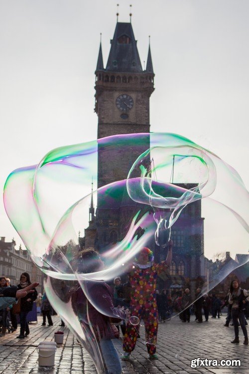 Stock Photos - Bubble blower, 25xJPG