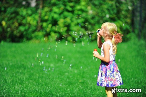 Stock Photos - Bubble blower, 25xJPG