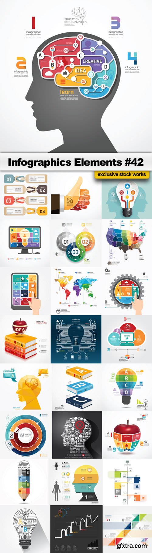 Infographics Elements #42 - 25 EPS