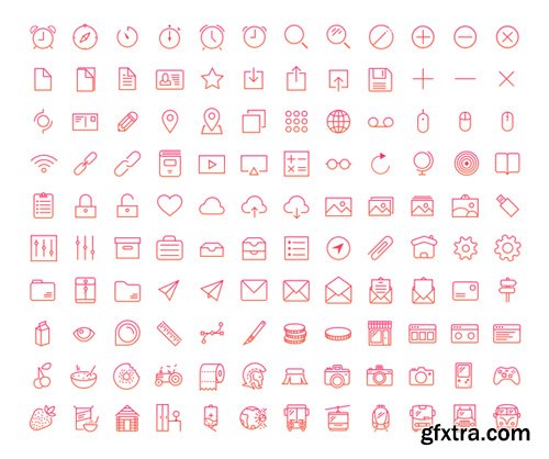 120 Retina Icons PSD Set