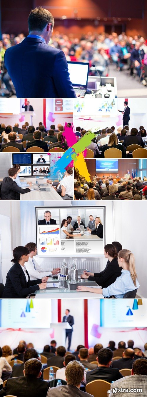 Stock Photo - People at Business Conference