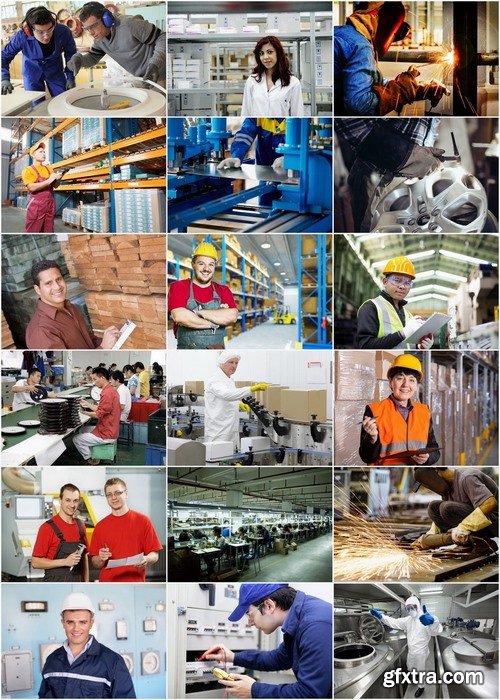 Factory worker Stock Images - 25 HQ Jpg