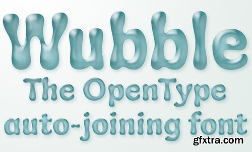 Wubble Font - 1 Font 30$