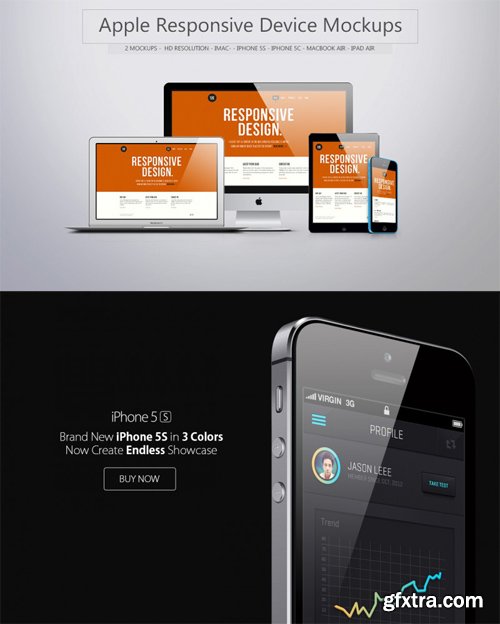 Apple Responsive Device Mockups