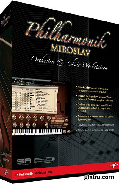 IK Multimedia Miroslav Philharmonik v1.1.2 MacOSX with Sounds Library-Xdb