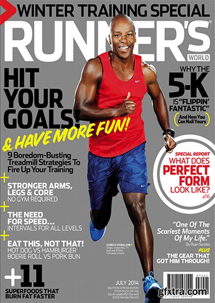 Runner\'s World South Africa - July 2014