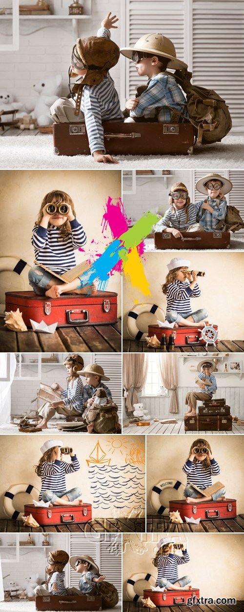 Stock Photo - Travel Children