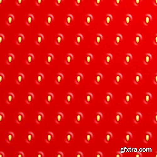 Stock Vectors - Strawberry 4, 25xEPS