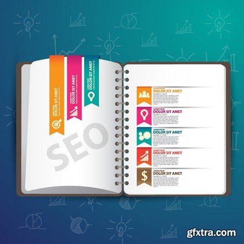 Stock Vectors - Business Infographic 3, 25xEPS