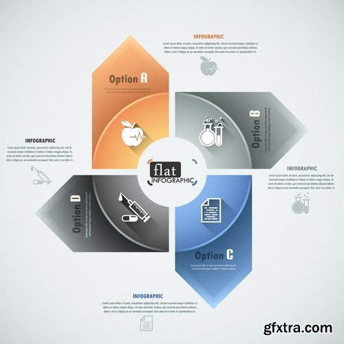 Stock Vectors - Business Infographic 3, 25xEPS