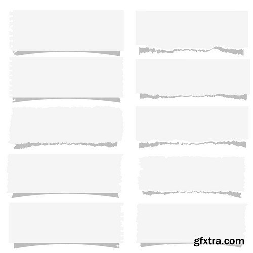 Stock Vectors - Paper, 25xEPS