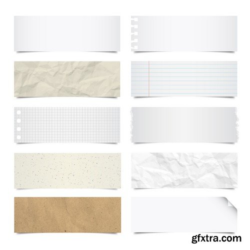 Stock Vectors - Paper, 25xEPS