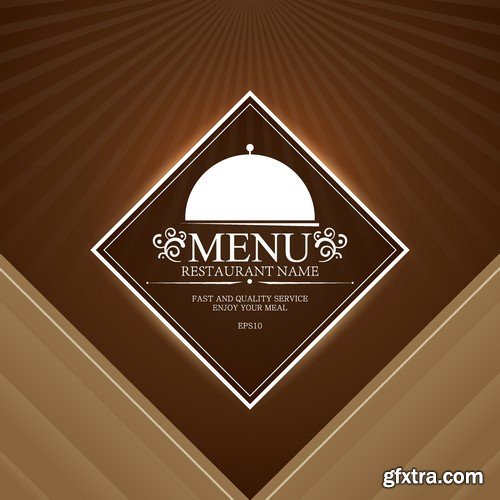 Stock Vectors - Menu Mix 6, 25xEPS