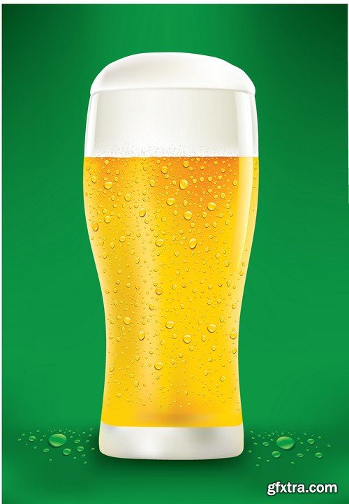 Stock Vectors - Beer 3, 25xEPS