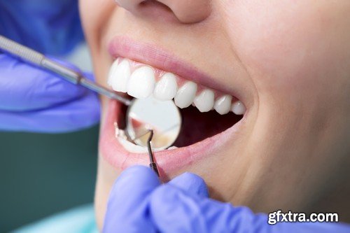 Stock Photos - Dentist and smile, 25xJPG