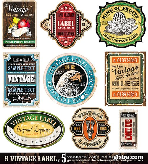 Vintage Label Collection