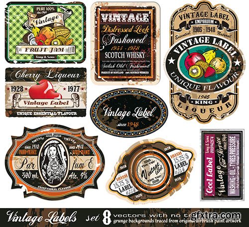 Vintage Label Collection