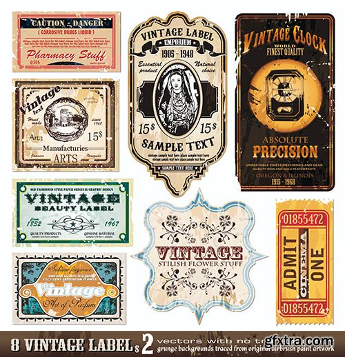 Vintage Label Collection