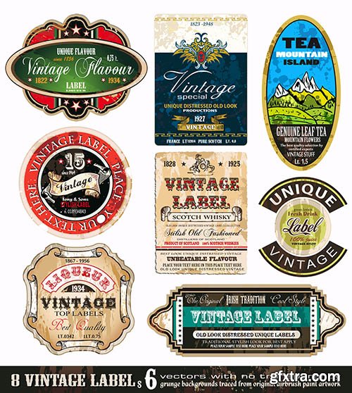 Vintage Label Collection