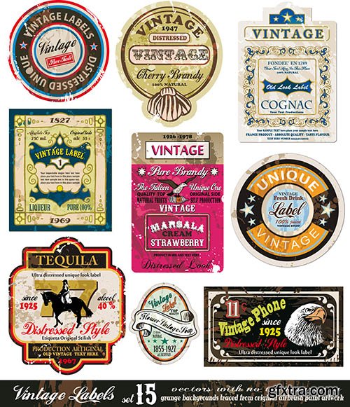 Vintage Label Collection