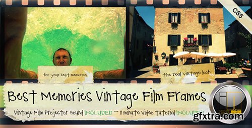 Videohive Best Memories Vintage Film Frames 336903