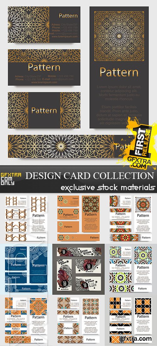 Design of the Card Collection, 25xEPS