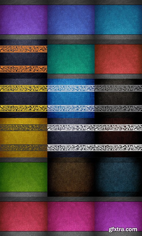 Colored Leather Textures 25xJPG