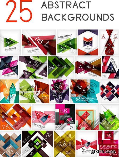 Backgrounds Mega Sets 25xEPS